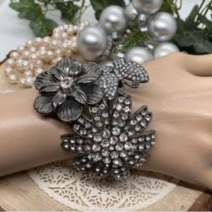 Rhinestone Bracelet-Fashion Bracelet-Prom Jewelry-Wedding Jewelry-BLING